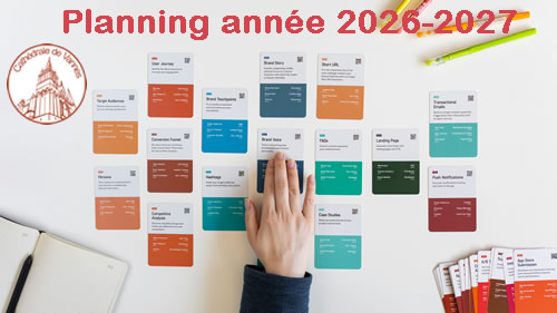 Planning paroissial 2026-2027