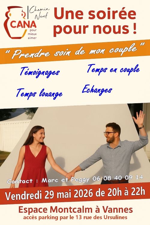 Soirée prendre soin de son couple  - 29 mai