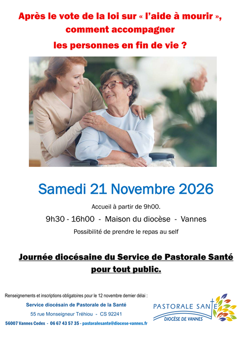 Pastorale de la Santé - 21 novembre