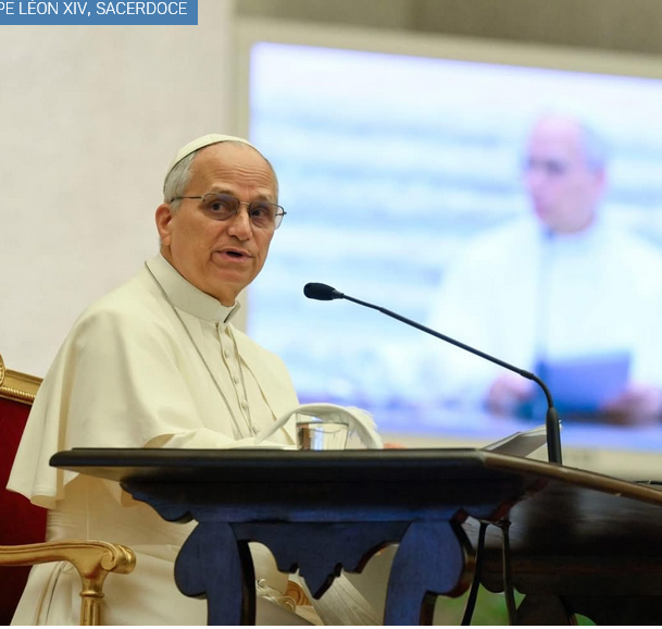 pape Léon XIV - capture d'écran