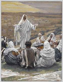 Jésus enseigne la prière à ses disciples