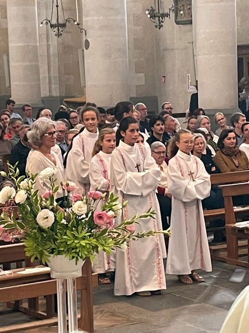 Homélie de la messe de 11 h.(Engagement des servants et servantes)