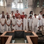 Les 16 baptisés du 28 juin