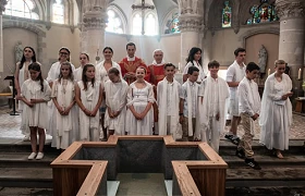 Les 16 baptisés du 28 juin